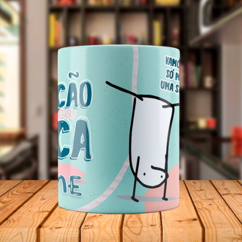 Caneca Mágica Flork Profissão Educação Física com Nome