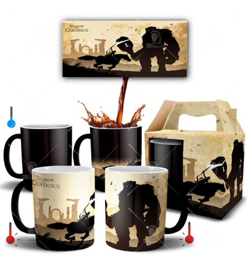 Caneca Mágica Game Jogo Shadow Of The Colossus - Mod 001