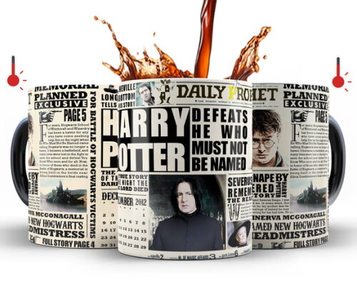 Caneca Mágica Harry Potter procurado em hogwarts
