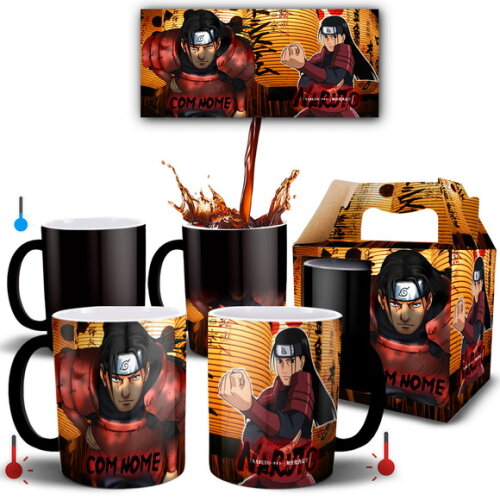 Caneca Mágica Hashirama Hogake com nome