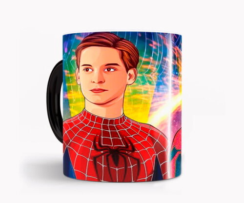 Caneca Mágica Homem Aranha com Nome