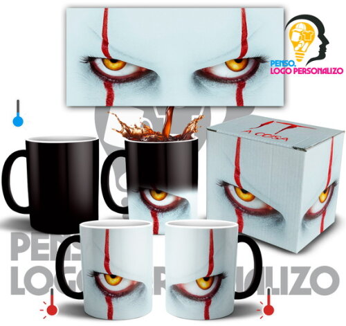 Caneca Mágica It A Coisa Filme Terror + Caixa Mod 001