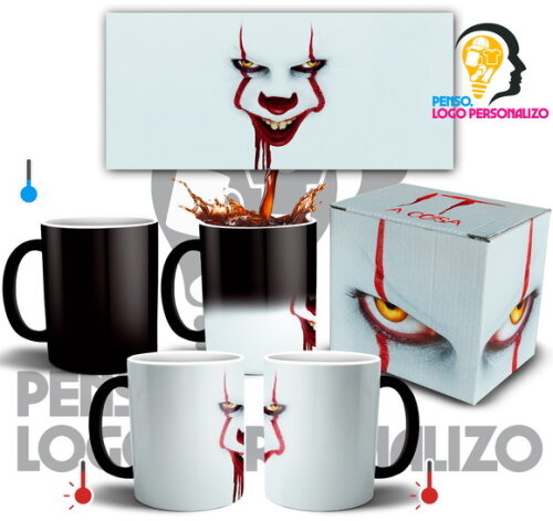 Caneca Mágica It A Coisa Filme Terror + Caixa Mod 002