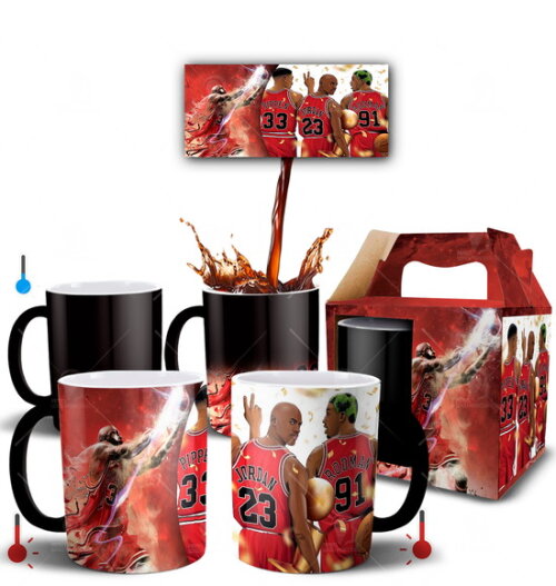 Caneca Mágica Michael Jordan The Last Dance + Caixinha