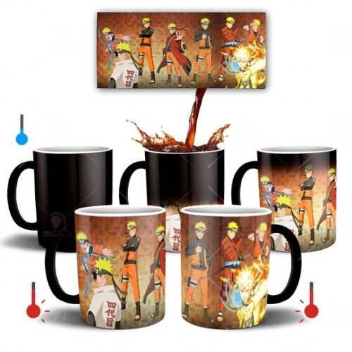 Caneca Mágica Naruto Shippuden - Mod 001