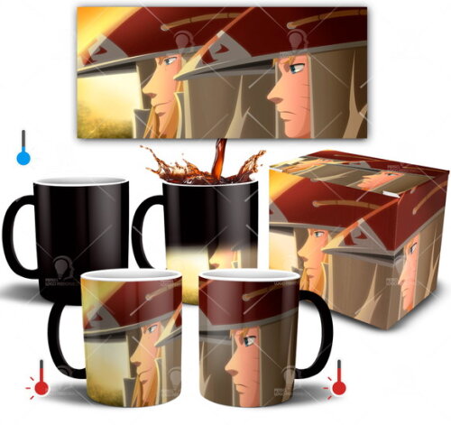Caneca Mágica Naruto Shippuden Minato Namikaze Hokage