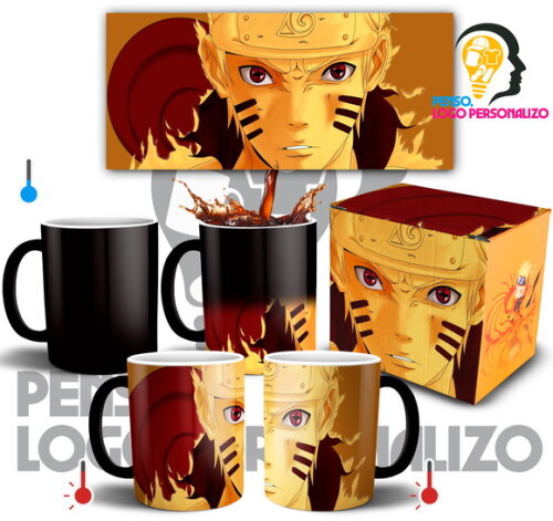 Caneca Mágica Naruto Shippuden Modo Sabio dos 6 caminhos