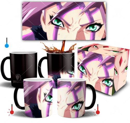 Caneca Mágica Naruto Shippuden Sakura Haruno + Caixa Mod002