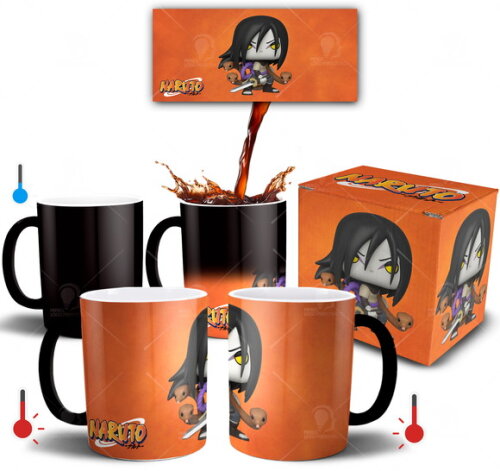 Caneca Mágica Orochimaru Funko + Caixinha