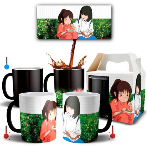 Caneca Mágica Personalizada A Viagem de chihiro - Mod 004