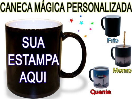 Caneca Mágica personalizada do Seu jeito