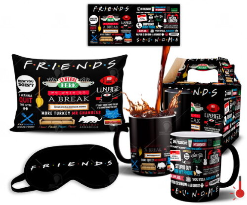 Caneca Mágica personalizada Série Friends com Nome
