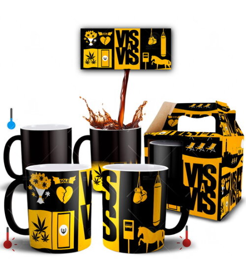 Caneca Mágica personalizada Série Vis a Vis + Caixa