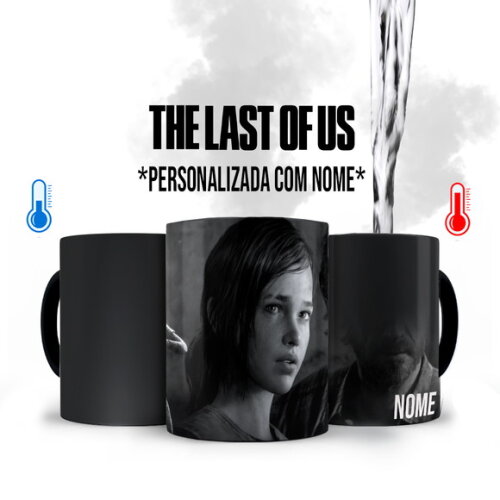 Caneca Mágica Personalizada The Last Of Us com Nome