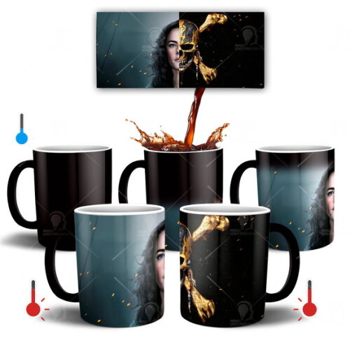 Caneca Mágica Piratas do Caribe Carina Smyth