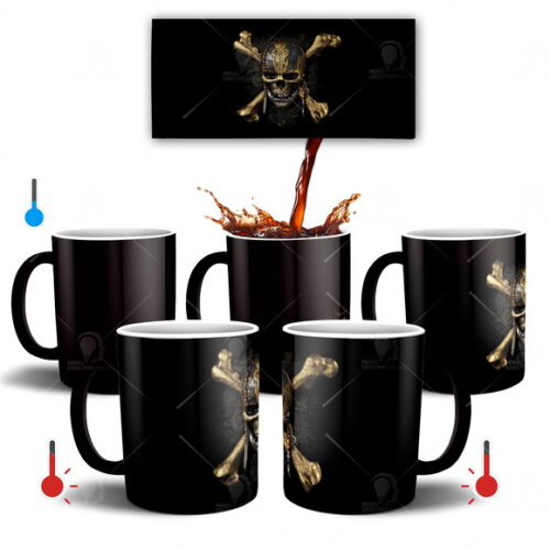 Caneca Mágica Piratas do Caribe Símbolo