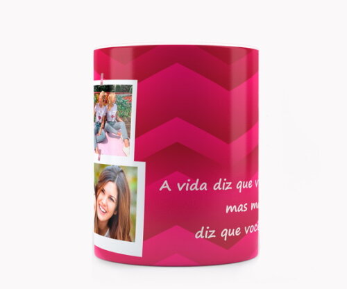 Caneca Mágica Presente Melhor Amiga Amizade com Fotos