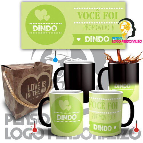 Caneca Mágica promovido a Dindo Padrinho de Batizado + Caixa