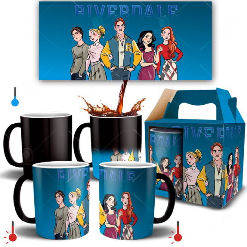 Caneca Mágica Riverdale Série seriado + Caixinha