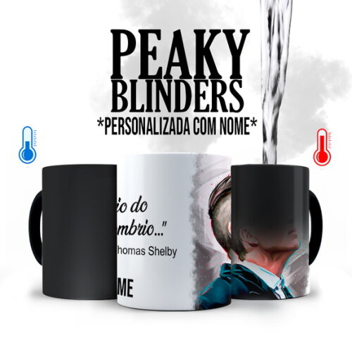 Caneca Mágica Série Peaky Blinders com Nome