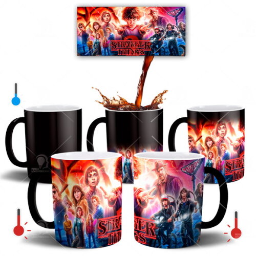 Caneca Mágica Série Stranger Things Eleven 2 temporada