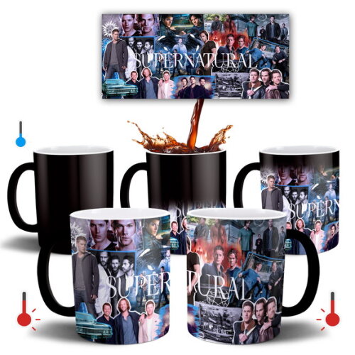 Caneca Mágica Série Supernatural Cenas