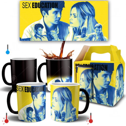 Caneca Mágica Sex Education Série Netflix + Caixinha