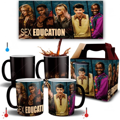 Caneca Mágica Sex Education Série Netflix + Caixinha