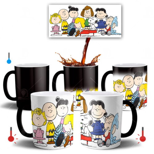Caneca Mágica Snoopy Desenho