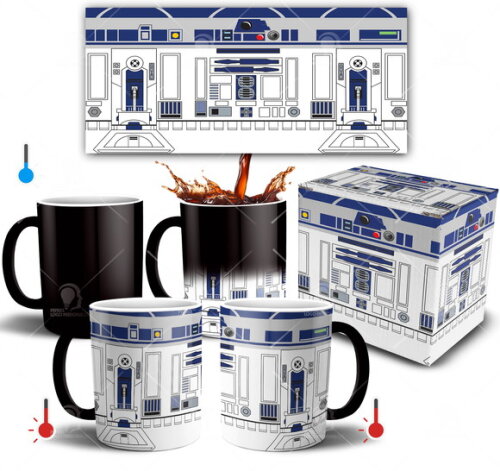 Caneca Mágica Star Wars R2d2 + Caixinha