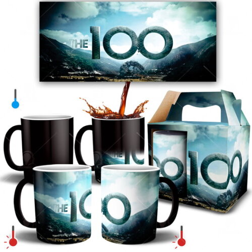 Caneca Mágica The 100 Série seriado Netflix + Caixinha
