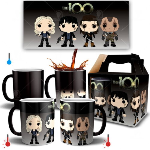 Caneca Mágica The 100 Série seriado Netflix + Caixinha