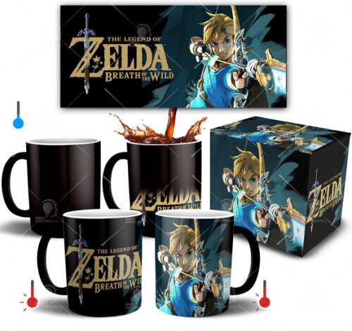 Caneca Mágica The Legend of Zelda + Caixinha
