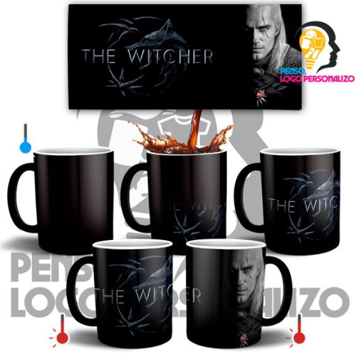 Caneca Mágica The Witcher Série Netflix game Jogo #004