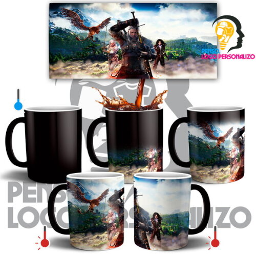 Caneca Mágica The Witcher Série Netflix game Jogo #005