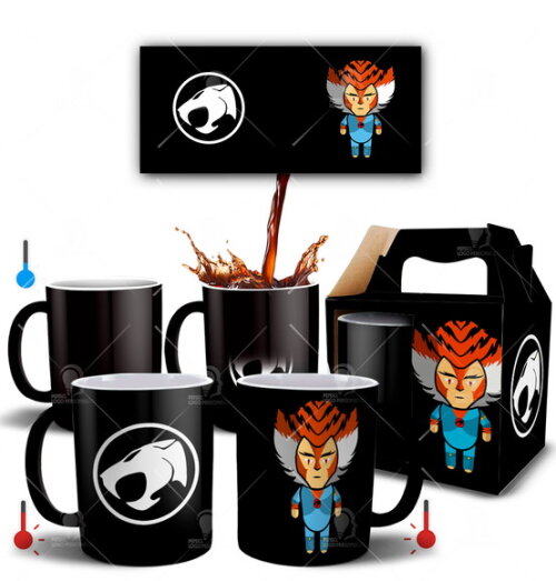 Caneca Mágica ThunderCats Tygra + Caixinha