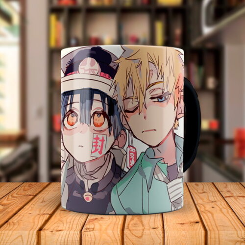 Caneca Mágica Toilet-bound Hanako-kun com Nome