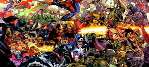 Caneca Mágica universo Marvel Quadrinhos + Caixinha