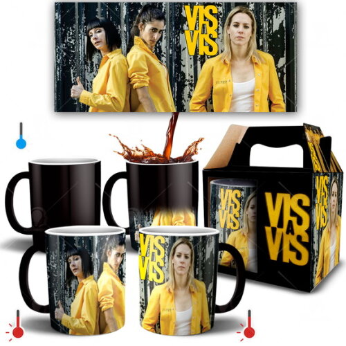 Caneca Mágica Vis a Vis seriado Netflix + Caixinha