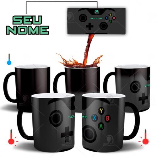 Caneca Mágica XBOX Personalizada Com seu Nome