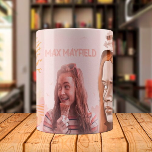 Caneca Max Stranger Things Personalizado com Nome