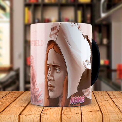 Caneca Max Stranger Things Personalizado com Nome