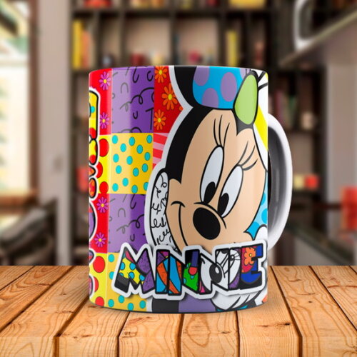 Caneca Minnie Personalizado com Nome