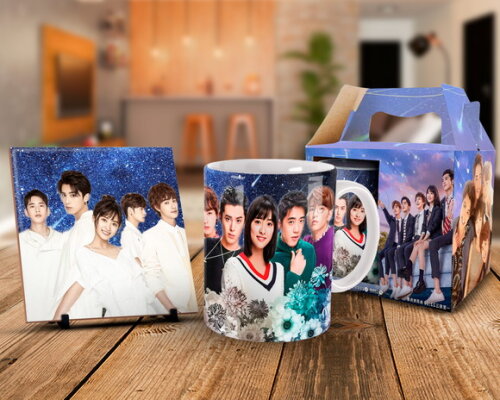 Caneca Personalizada + Kit Dorama Jardim dos Meteoros