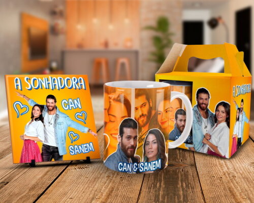 Caneca Personalizada + Kit Dorama Nosso Destino