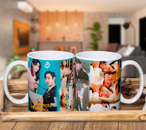 Caneca Personalizada + Kit Dorama Pretedente Surpresa