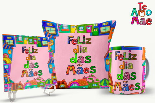 Caneca Personalizada + kit Feliz dia das Mães