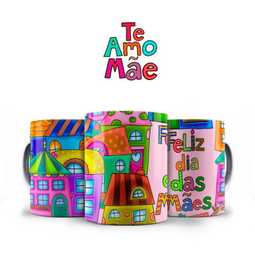 Caneca Personalizada + kit Feliz dia das Mães