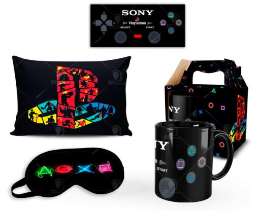 Caneca Personalizada + Kit Playstation Sony - Mod 003