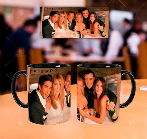 Caneca Personalizada + Kit Série Friends - Mod 001